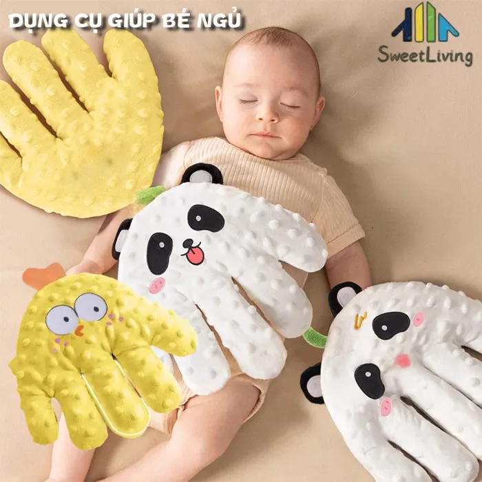 Máy Vỗ Tay Điện Tử Bàn Tay Lớn Giúp Bé Ngủ Tạo Cảm Giác An Toàn Ngừa Giật  Mình Dụng Cụ Xoa Dịu Bé