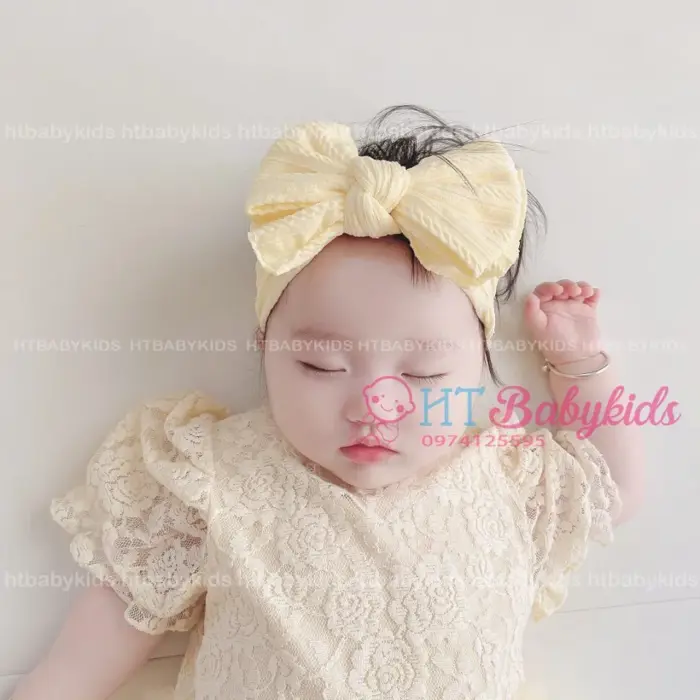 Băng Đô Cho Bé Gái Sơ Sinh Kiểu Len Gân Mềm Mại Băng Đô Đa Màu Sắc Cho Trẻ  Em Băng Đô Thời Trang Cho Bé 0-2 Tuổi - Lazada | Lazada Việt Nam