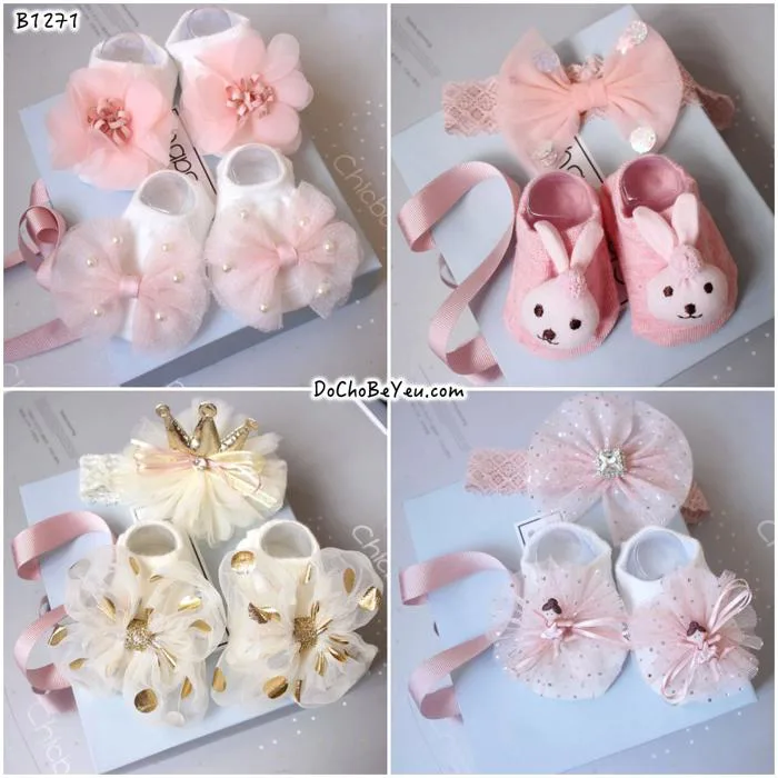 Băng đô cho trẻ sơ sinh Chicbaby