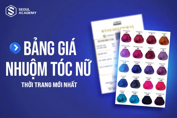 Nhuộm tóc bao nhiêu tiền? Bảng giá nhuộm tóc nữ cập nhật 2026 Nhuộm tóc bao nhiêu tiền? Bảng giá nhuộm tóc nữ cập nhật 2026