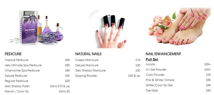 Cách thiết lập bảng giá và xây dựng các gói dịch vụ làm móng cho... - WOC  Print