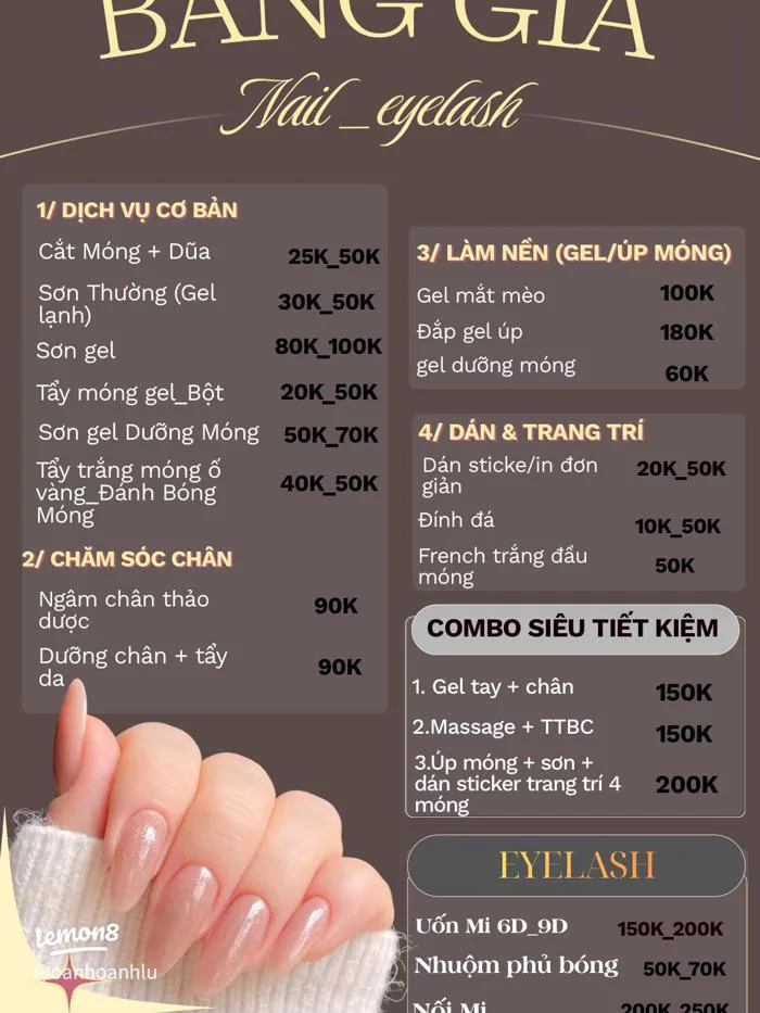 Comprehensive Guide to Choosing the Right Nail Salon and Understanding Nail  Service Pricing | 2025 trải nghiệm người dùng thực trên Lemon8
