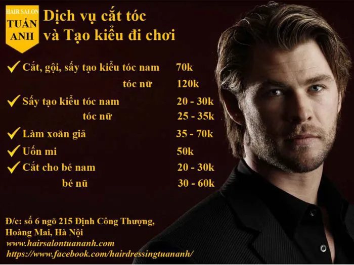 1. Bảng giá dịch vụ 1. Bảng giá dịch vụ