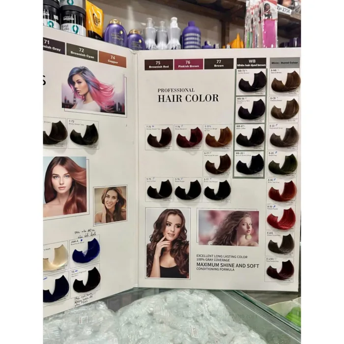 Màu Nhuộm Tóc Salon K-EXPLEXRS Professional – Bảng Màu Chuẩn Trend, Lên Màu  Cực Đẹp Cho Nữ