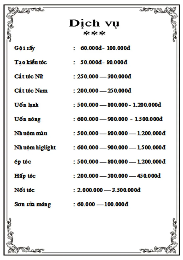 Cắt, Gội, Sấy + Nhuộm/ Uốn/ Ép + Tặng Tinh Dầu Dưỡng Hà Nội