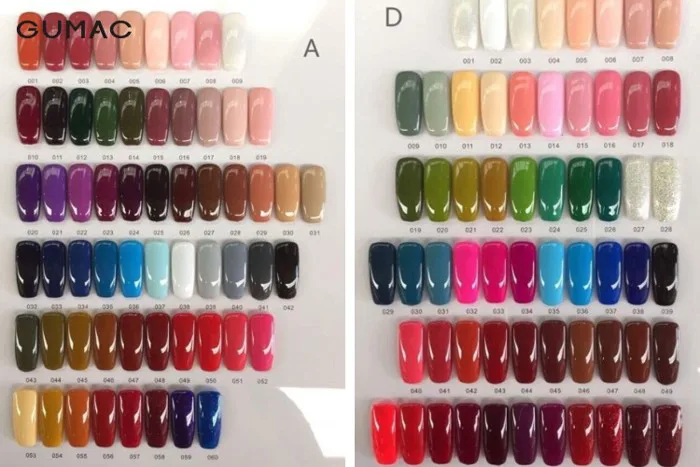 Top 25 bảng màu sơn gel đẹp cực HOT trong cộng đồng làm nail