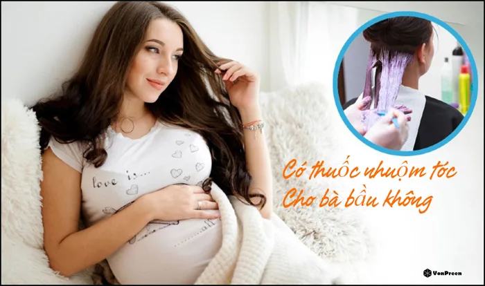 Thuốc nhuộm tóc Oganic cho bà bầu