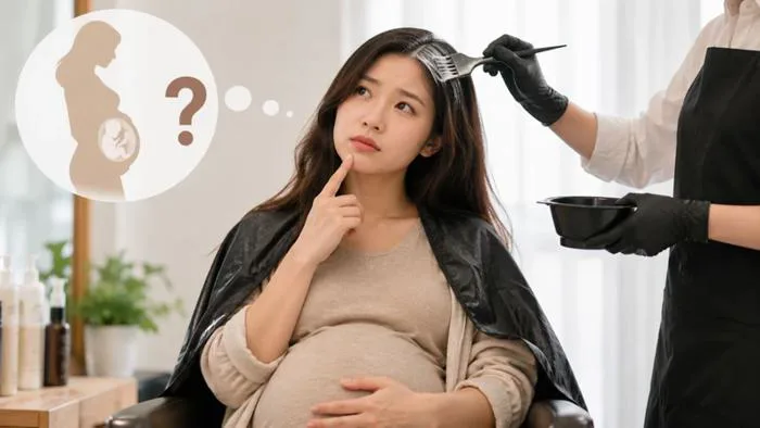 Bà bầu nhuộm tóc được không? Những điều mẹ bầu cần biết để an tâm - Trung  tâm Tiêm chủng Long Châu