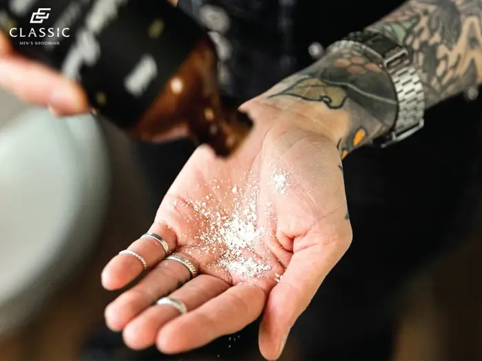 Tips đơn giản sử dụng bột tạo phồng tóc nam cho tóc bồng
