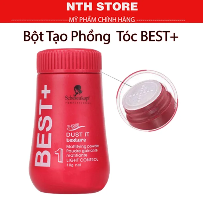 Bột làm phồng tóc , Bột tạo kiểu tóc BEST+ dành cho cả nam và nữ