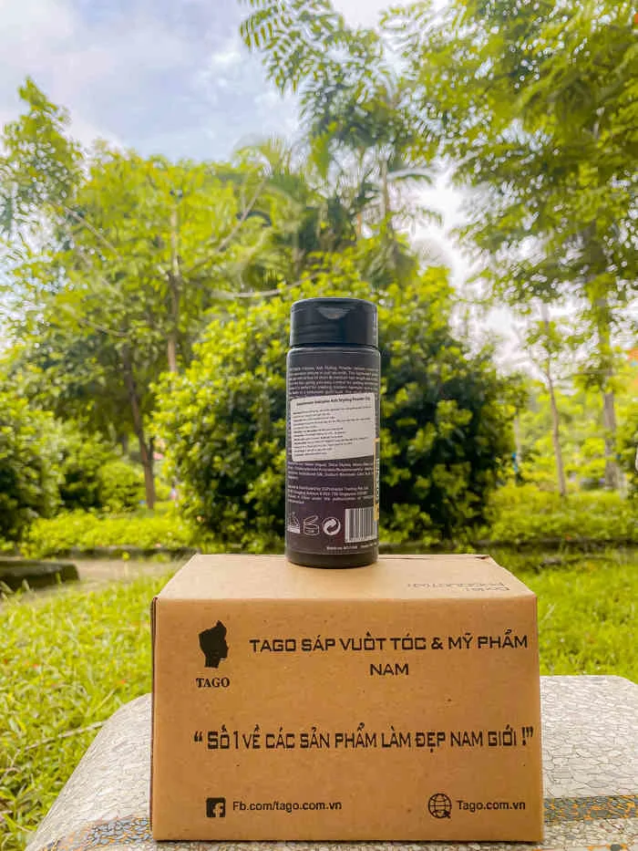 Bột tạo phồng tóc Volcanic Ash Styling Powder - Giữ Nếp Lâu Dài – Tago - Sáp vuốt tóc & Mỹ phẩm nam - Men's Grooming