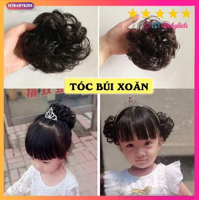 SIÊU RẺ ] Búi Tóc Giả Cho Bé Gái Hình Bông Mai - BÚI SIÊU NHẸ DỄ CỘT DÀNH  CHO CÁC BÉ GÁI | Lazada Việt Nam