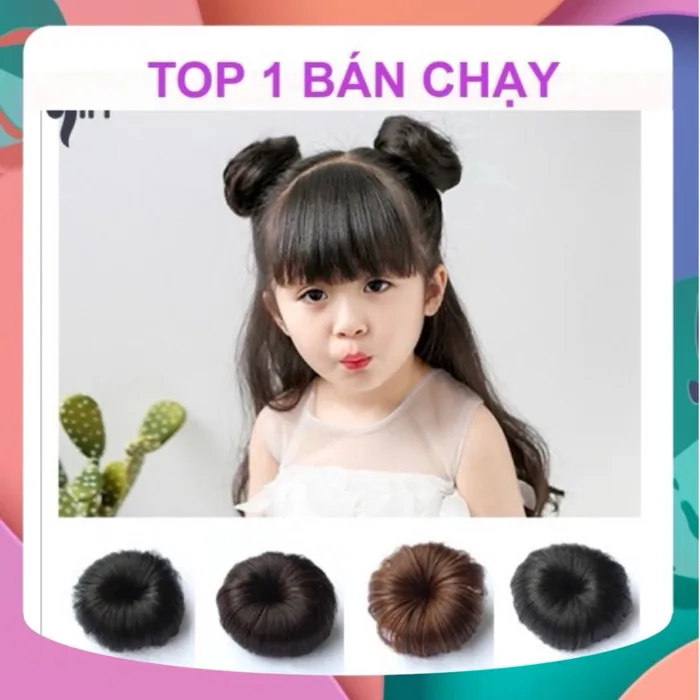 Tặng Chỏm Tóc] Búi Tóc Giả Cho Bé Kiểu Na Tra – Kẹp Búi Mini Siêu Dày, Dễ  Thương Dễ Kẹp Cho Trẻ Em | Shopee Việt Nam