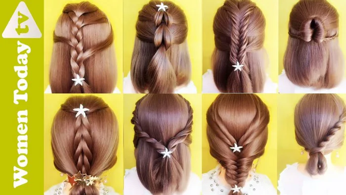 🌺 Hướng Dẫn Những Kiểu Buộc Tóc Ngắn Đẹp Nhất| Tết Tóc Đẹp | Hairstyles for Short Hair