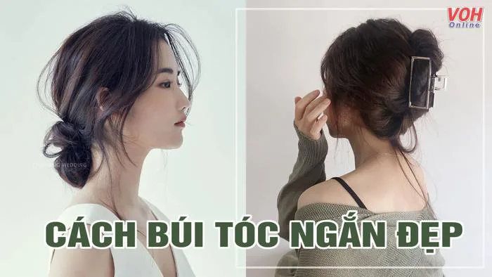 7 kiểu búi tóc ngắn xinh xẻo giúp nàng 'ghi điểm' thanh lịch tuyệt đối