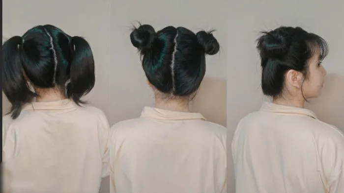 #47 Hai cách buộc tóc hai bên cực đáng yêu hack tuổi- Hairstyle