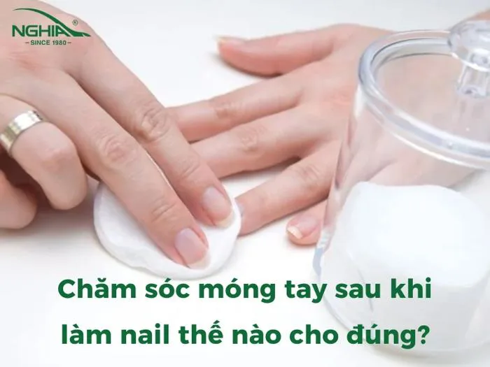Hướng dẫn cách chăm sóc móng tay sau khi làm nail dành cho người mới – Kềm  Nghĩa - Nghia Nippers