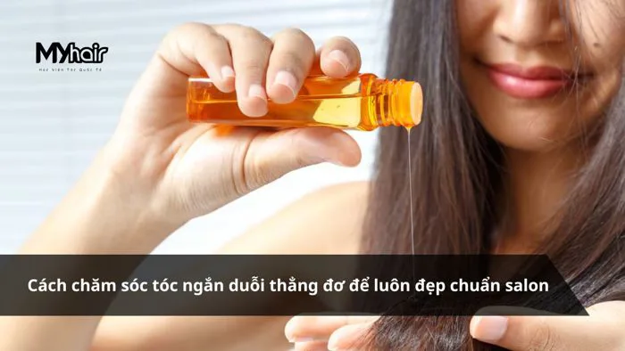 Tóc ngắn duỗi thẳng đơ: Kiểu tóc của sự đơn giản, cá tính