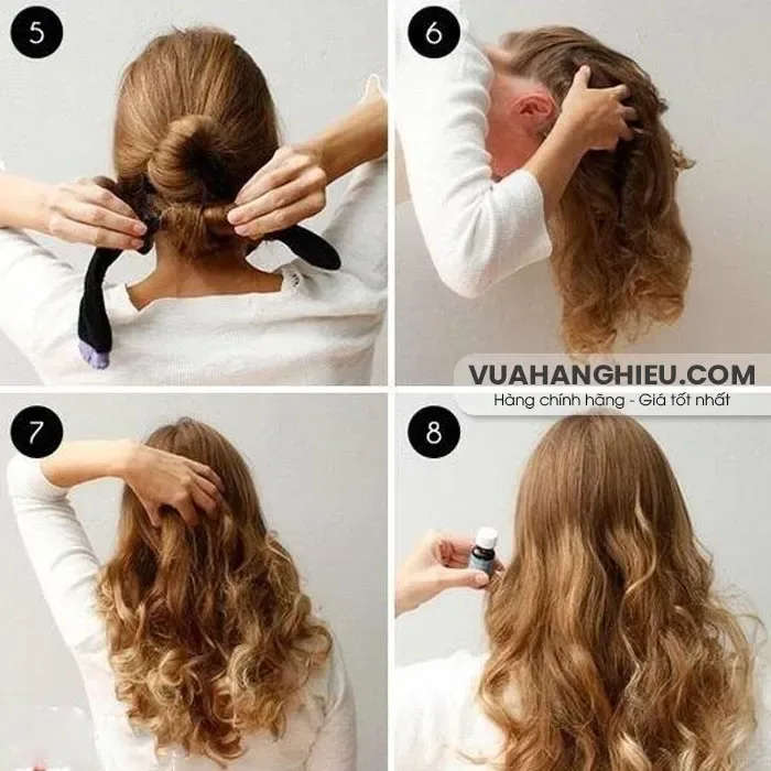 13+ Cách uốn tóc tại nhà giữ nếp lâu siêu dễ