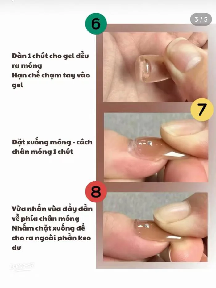 Cách úp móng sơn gel tại nhà: hướng dẫn chi tiết cho người mới