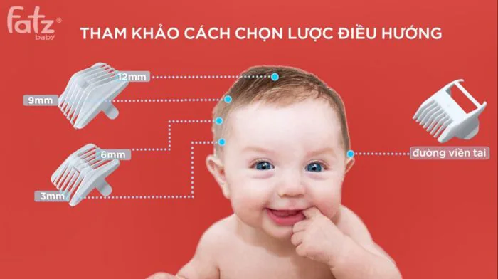 Cắt tóc cho bé - Những điều bố mẹ cần biết