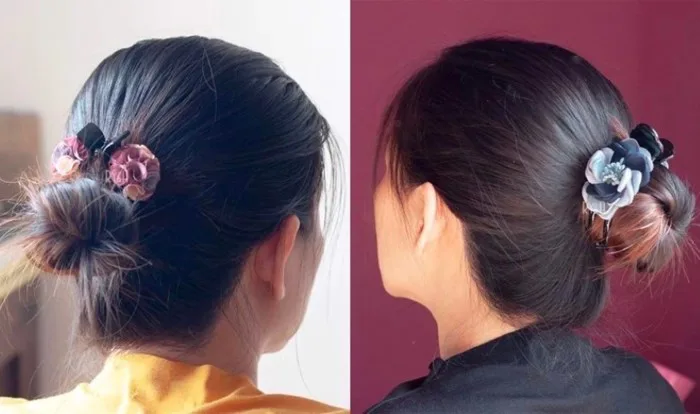 17 cách kẹp tóc cực xinh với kẹp càng cua Hàn Quốc đẹp, đơn giản