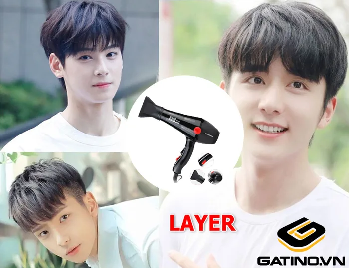 Tổng hợp những cách sấy tóc nam để tạo kiểu đẹp nhất | Gatino.vn