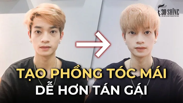 Series Vuốt Tóc 5s: Mẹo Tạo Phồng Tóc Mái Dễ Hơn Tán Gái Cho Kiểu Tóc Layer