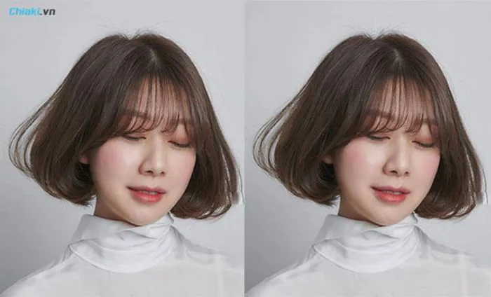 Top 32 những kiểu tóc ngắn uốn cụp đuôi trẻ trung hot nhất 2026