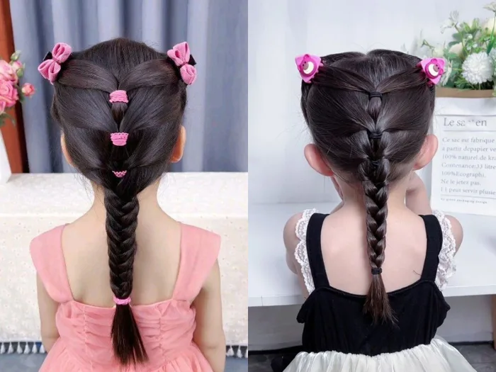 15+ kiểu tết tóc cho bé đến trường luôn dễ thương 15+ kiểu tết tóc cho bé đến trường luôn dễ thương
