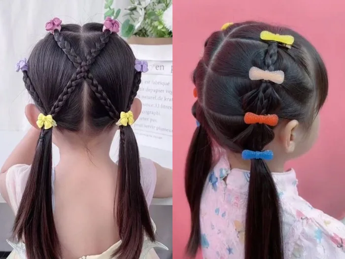 15+ kiểu tết tóc cho bé đến trường luôn dễ thương 15+ kiểu tết tóc cho bé đến trường luôn dễ thương