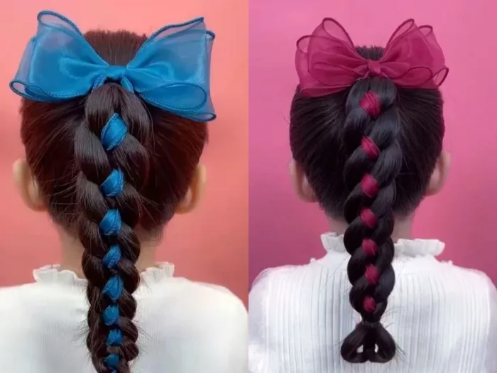 15+ kiểu tết tóc cho bé đến trường luôn dễ thương