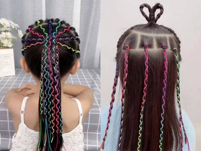 15+ kiểu tết tóc cho bé đến trường luôn dễ thương