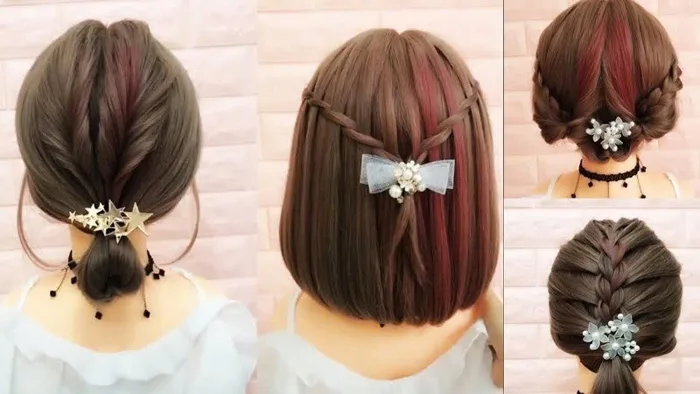 Hướng dẫn cách tết tóc ngắn đẹp, đơn giản, phù hợp đi học, đi làm và đi tiệc