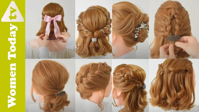 🌺 Bộ Sưu Tập Kiểu Tết Tóc Đẹp Cho Nàng Tóc Ngắn | Hairstyles for Short Hair