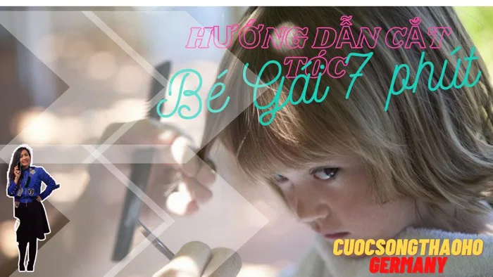 Hướng Dẫn Cắt Tóc Bé Gái Tại Nhà cực Cute Nhanh ( 7 phút + Video 4k💖 💖 💖  MỌI NGƯỜI ĐỀU LÀM ĐƯỢC )