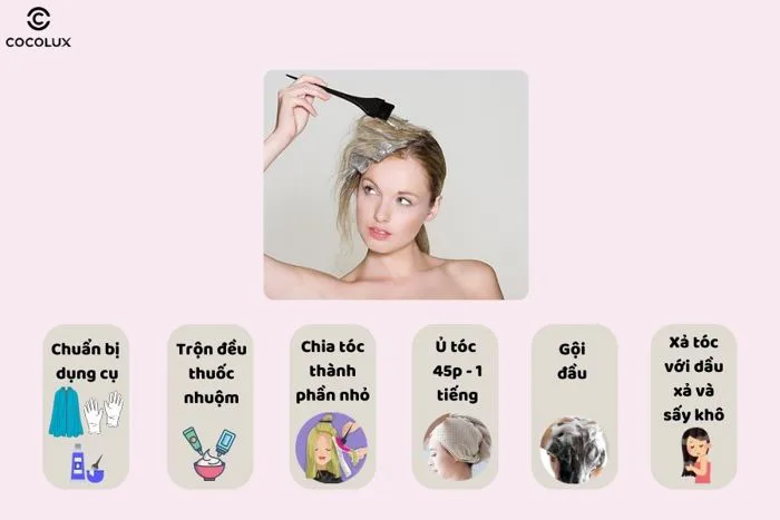 Hướng dẫn cách nhuộm tóc tại nhà đẹp như ngoài salon - CỰC DỄ