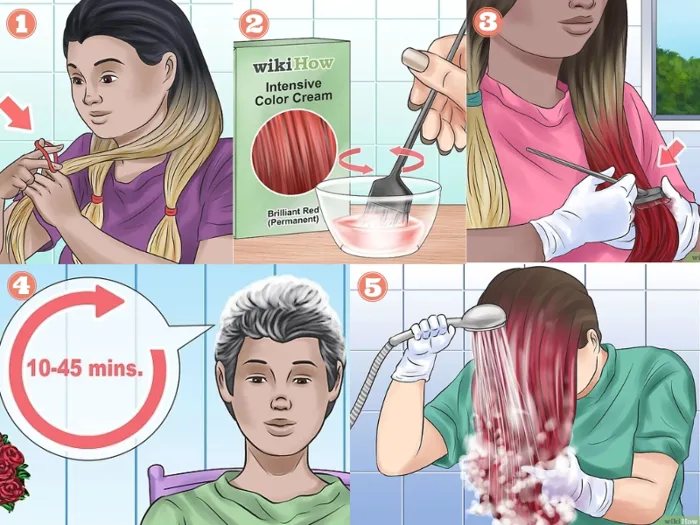 Cách nhuộm tóc tại nhà đơn giản, lên màu chuẩn salon