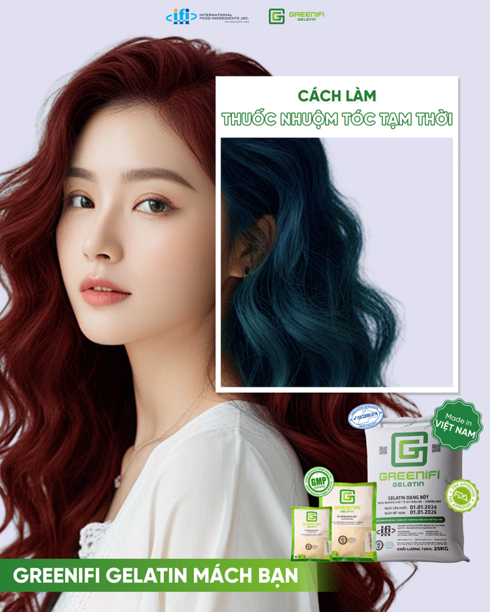 Tự làm thuốc nhuộm tóc tạm thời tại nhà – International Food Ingredients  (IFI)