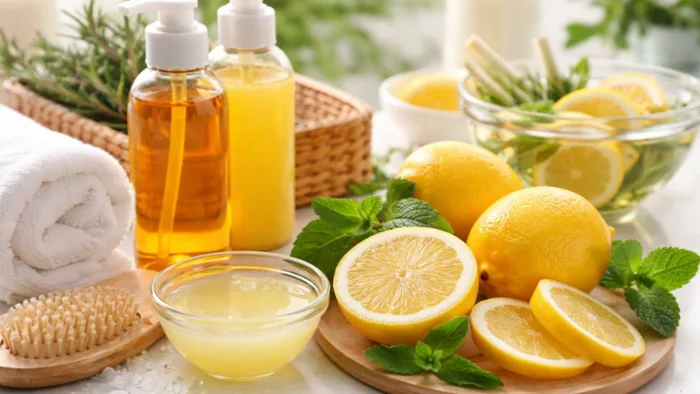 Gội đầu bằng chanh đúng cách: Mẹo sạch gàu, tóc mượt bóng nhanh gọn tại nhà