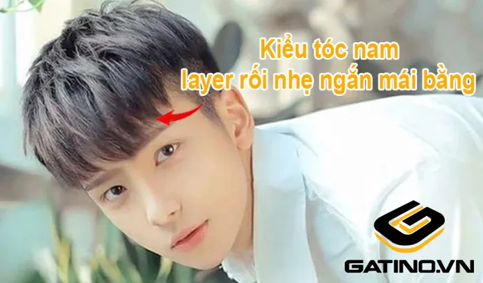 Hướng dẫn cách vuốt tóc layer rối tự nhiên cho nam | Gatino.vn