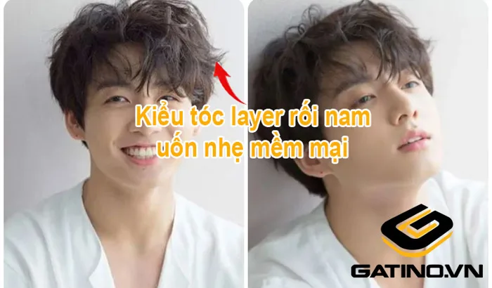 Hướng dẫn cách vuốt tóc layer rối tự nhiên cho nam | Gatino.vn