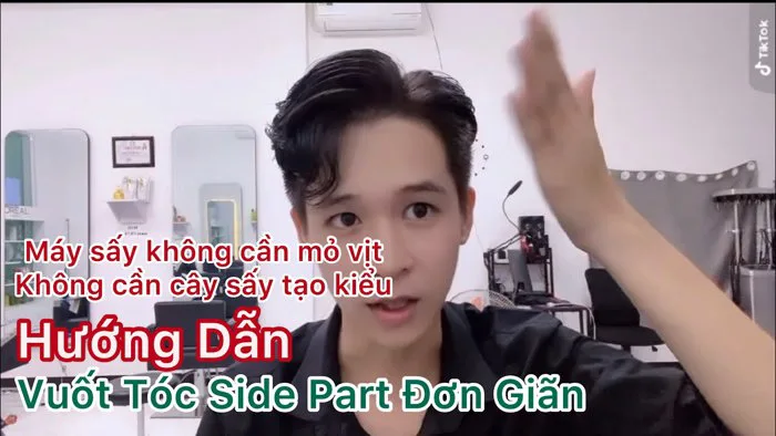 Cách Vuốt Tóc Side Part | Kiểu Tóc 7/3 Đơn Giãn Ai Cũng Làm Được