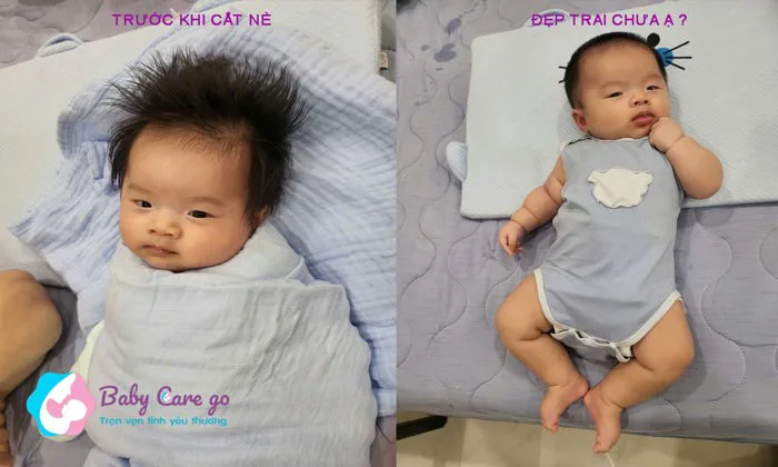 cắt tóc cho bé tại nhà