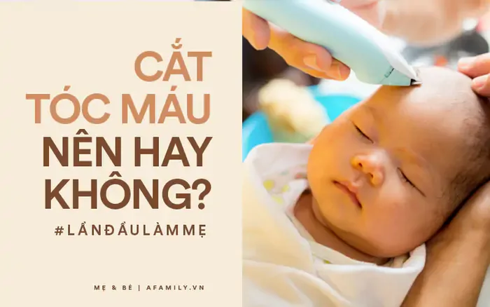 Cắt tóc máu có giúp tóc bé dày và khỏe hơn? Sự thật sẽ được chuyên gia giải  đáp