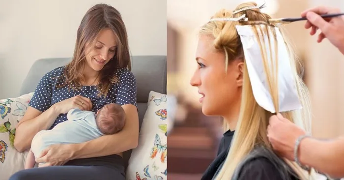 Mẹ đang cho con bú có nhuộm tóc được không? Cực kỳ có hại