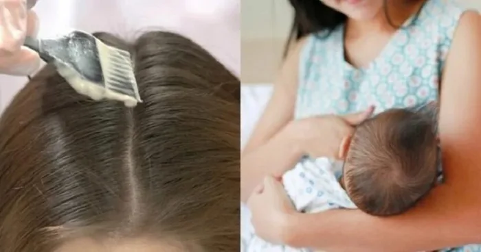 Mẹ đang cho con bú có nhuộm tóc được không? Cực kỳ có hại