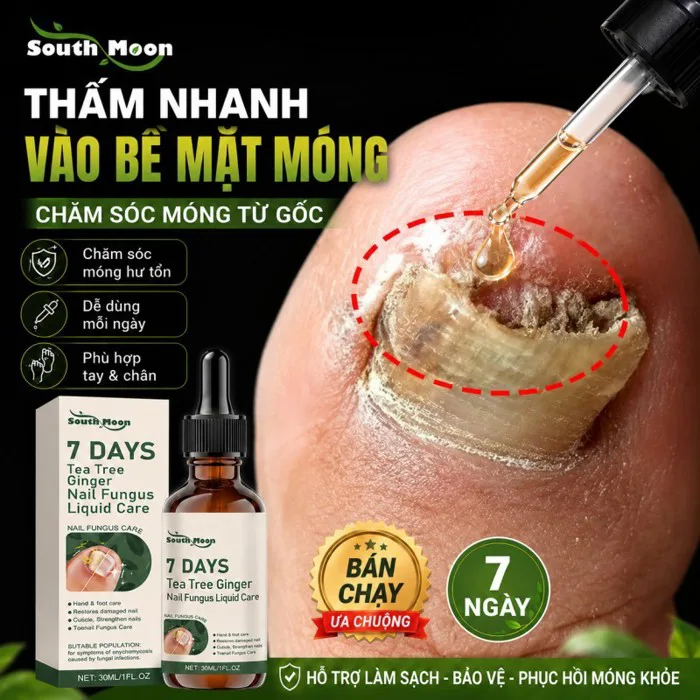 Tinh chất nấm móng, Dưỡng Móng, Phục Hồi Móng Tay Chân Loại Bỏ Nấm Móng  Nhập khẩu Chính Hãng, Móng Chắc Khoẻ Tràm Trà