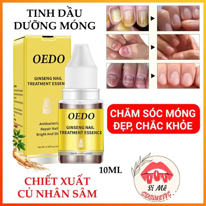 Tinh Dầu Dưỡng Móng Tay, Móng Chân OEDO Chiết Xuất Thảo Dược Chai 10ml –  Phục Hồi Móng Hư Tổn, Cho Móng Chắc Khỏe