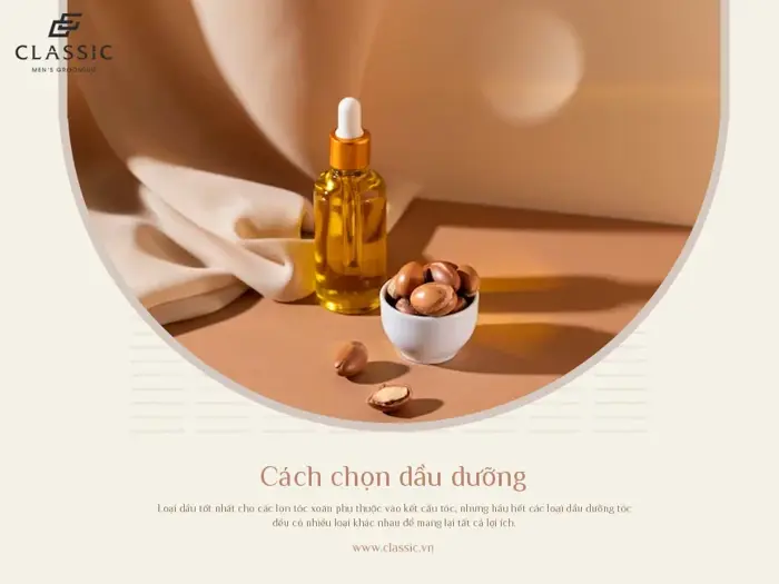 Dầu dưỡng tóc uốn giữ nếp giúp duy trì lọn tóc xoăn hiệu quả - Classic.vn